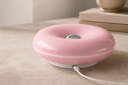 Donut Table and Wall Lamp with Touch Dimming - Pink