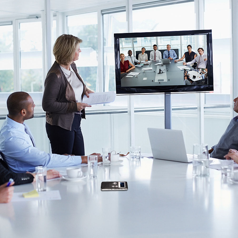 8GB Digital Voice Activated Recorder Portable Tape Recorder Audio Recording Device for Lectures Meetings