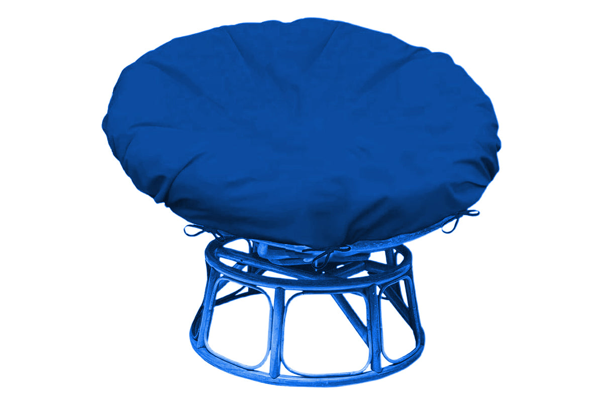 Papasan Cushion Cover Water-Resistant Papasan Chair Cushion Slipcover -Royal Blue