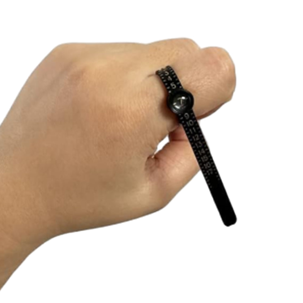 4Pcs Set Ring and Bracelet Sizer Measuring Tools Reusable Universal Ring Size Guage