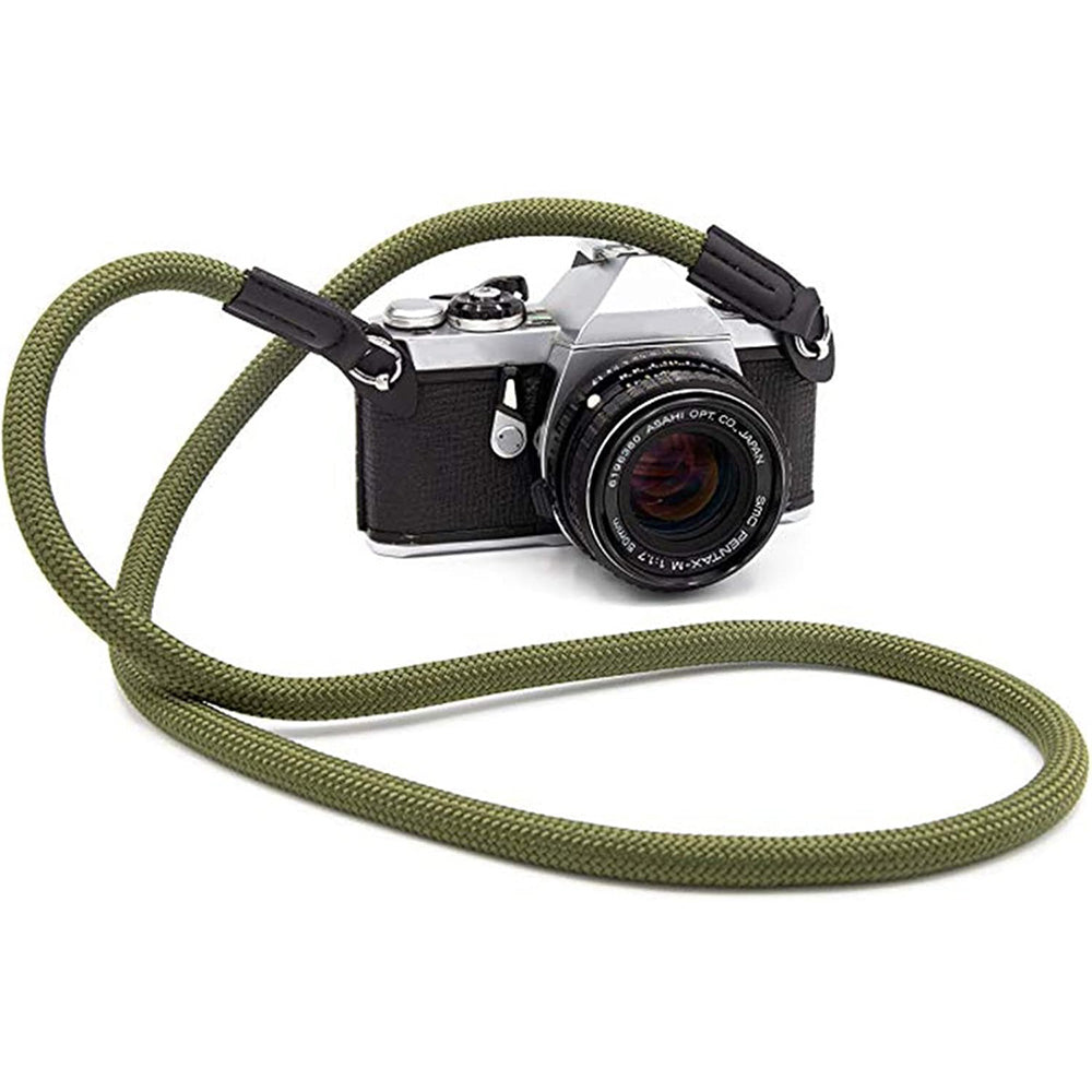 Camera Shoulder Neck Strap for Sony Canon Nikon DSLR and Mirrorless Cameras-Army Green