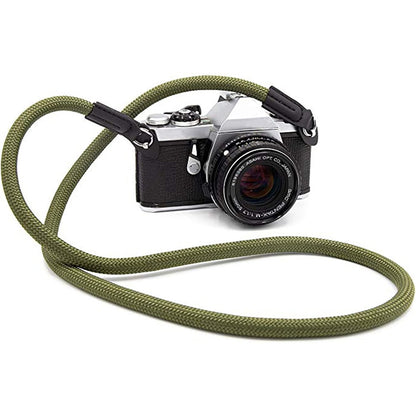 Camera Shoulder Neck Strap for Sony Canon Nikon DSLR and Mirrorless Cameras-Army Green