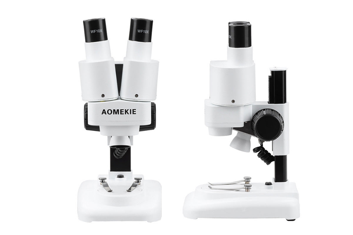 20X Binocular Stereo Microscope with LED for PCB Solder Mobile Phone Repair