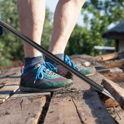 4-Piece Set Pry Bar Tools Wrecking Hand Tool for Automotive Machinery Aligning and Prying