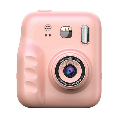 Kids Camera With Instant Print Portable Thermal Printing Digital Camera Toy-Pink