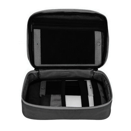 Electronic Organizer Travel Case Cable Organizer Bag For Travel Essentials-Black