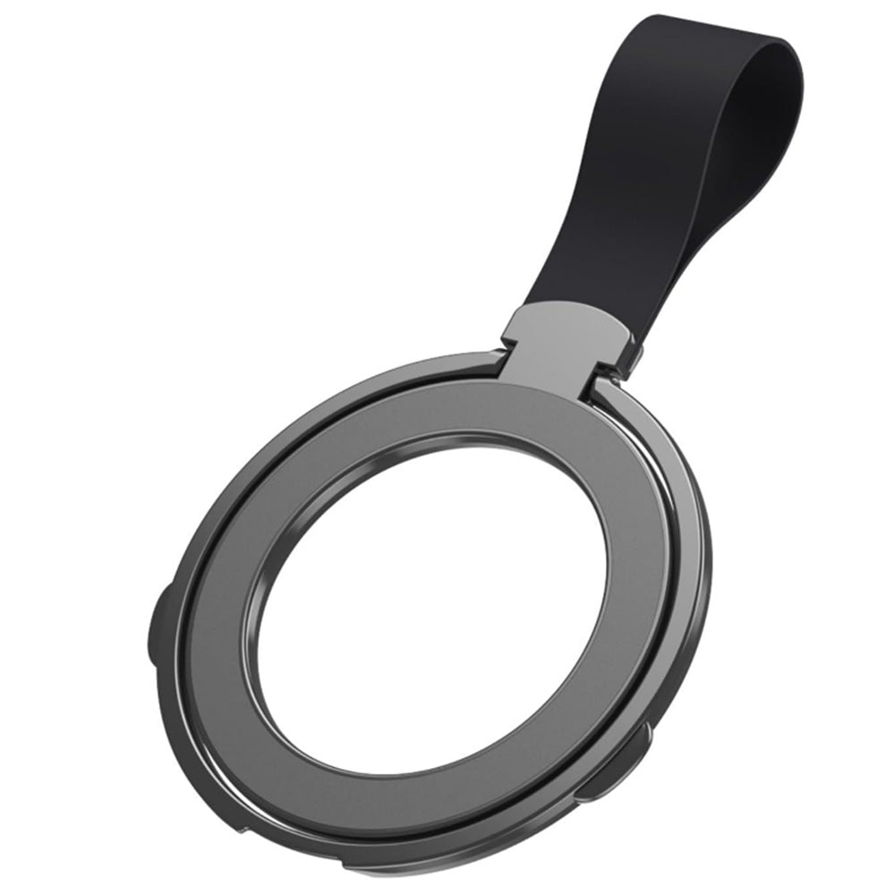 Phone Grip Holder Adjustable Kickstand Ring Compatible with iPhone 15/14/13/12 Series Black