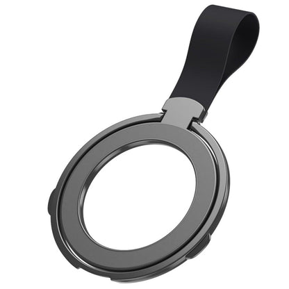 Phone Grip Holder Adjustable Kickstand Ring Compatible with iPhone 15/14/13/12 Series Black