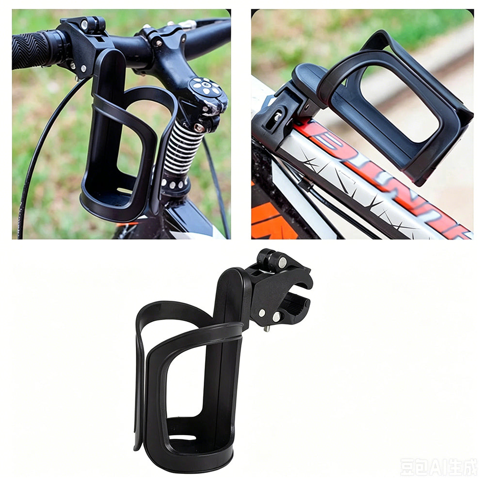 Bike Water Bottle Holder Quick Release Cup Holder for Handlebar Seatpost-Quick Release Handle