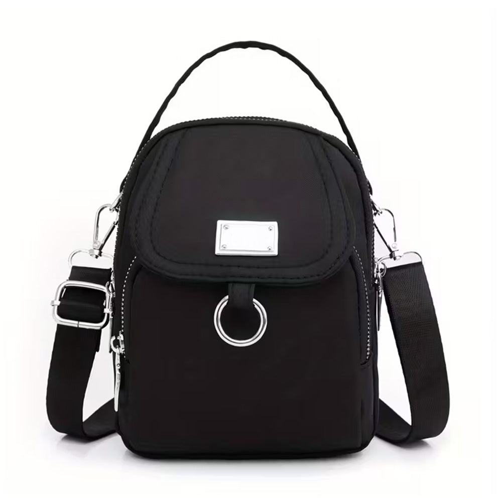 Small Crossbody Bag for Women Mini Phone Purses with Crossbody Strap Shoulder Bag-Black