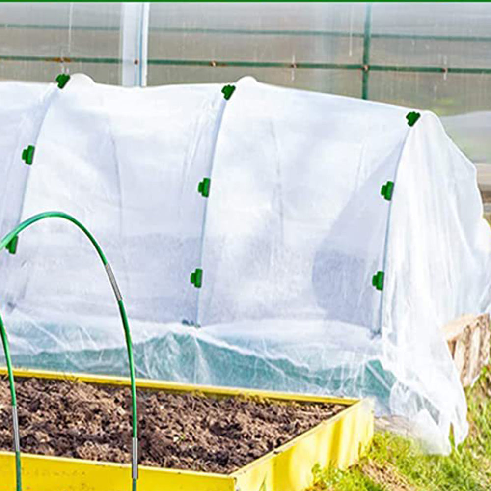 85Pcs Set DIY Greenhouse Hoops for Garden Netting Raised Bed Plant Shade Cloth Stakes