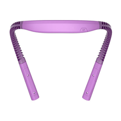 LED Book Light Adjustable Brightness Neck Reading Light for Knitting Repairing-Purple