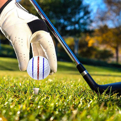 4Pcs Golf Ball Marking Stencils with 4 Colors of Golf Ball Markers Golf Ball Line Marker Tool