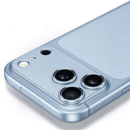 Aluminum Hollow Camera Lens Protector for iPhone 18 Pro Max - Blue
