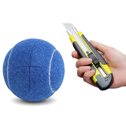 4PCS Walker Tennis Balls Universal Precut Glide Balls For Furniture Legs Walker-Blue