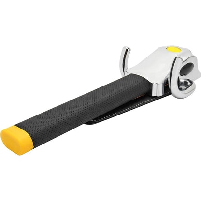 Universal Steering Wheel Lock Anti Theft Device for Cars-Silver