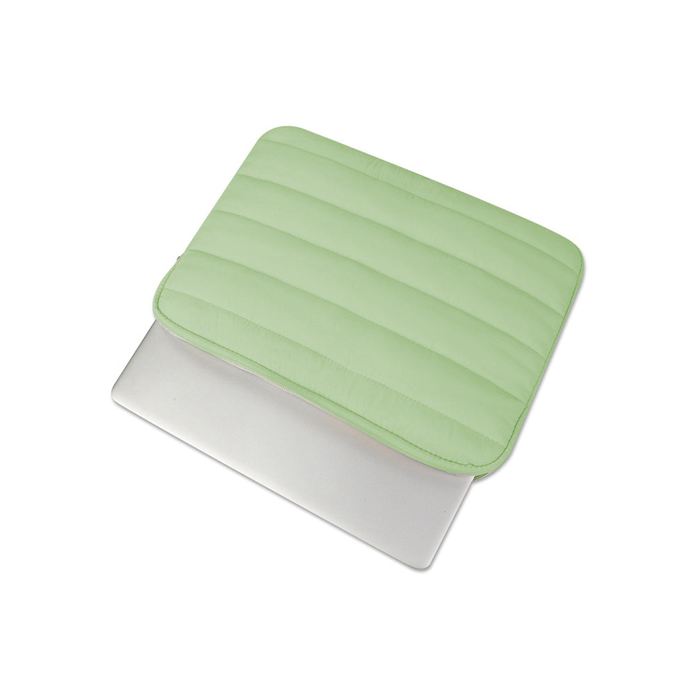 Carrying Case for 12.9-13.3 Inch Laptop Puffy MacBook Sleeve Green