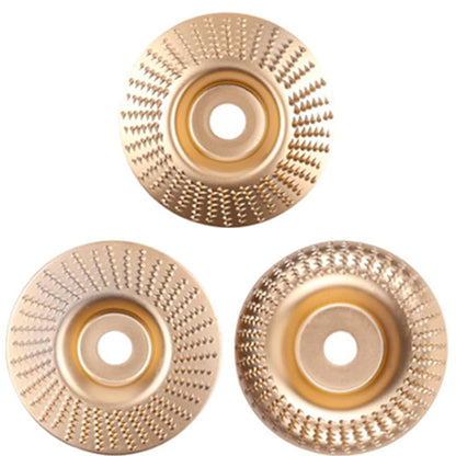 6Pcs Angle Grinder Sanding Discs 100mm Carbon Steel Wood Polishing Wheel Set