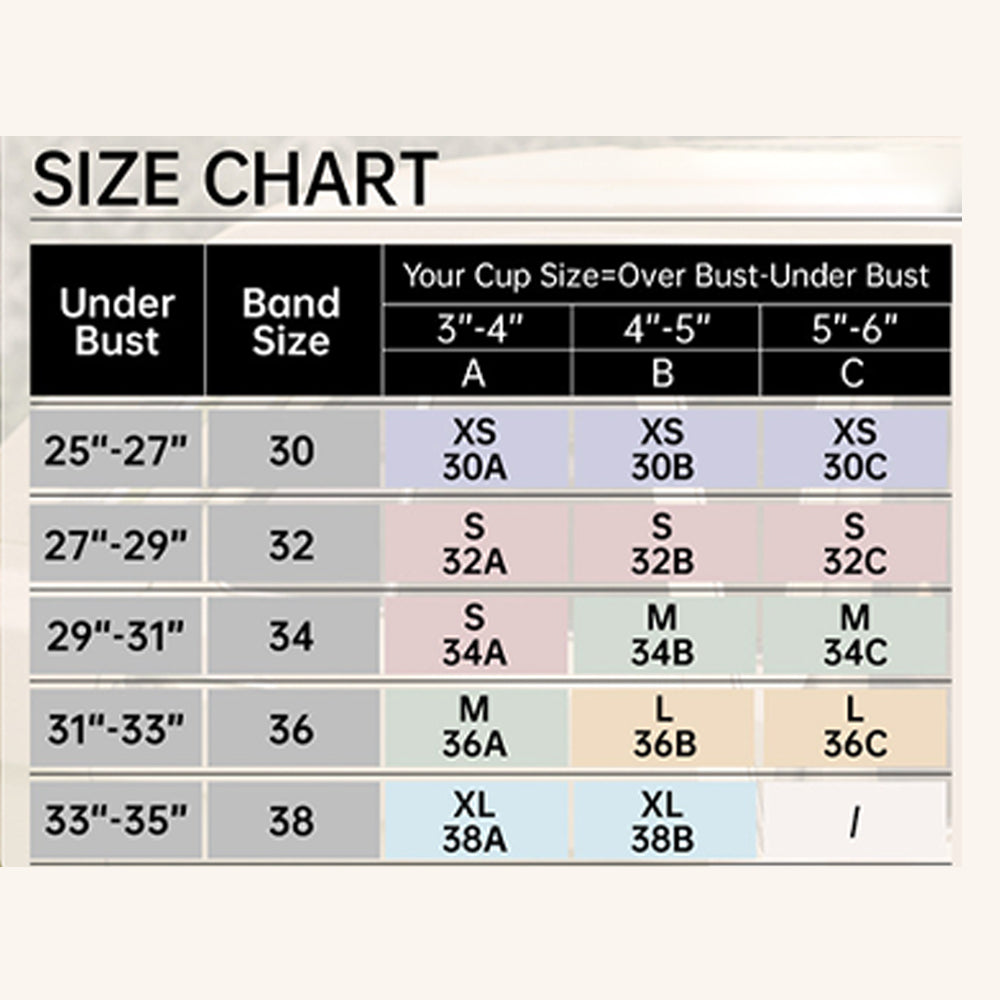 Push Up Strapless Bra with Silicone Grips and 2 Strap Pairs - Coffee