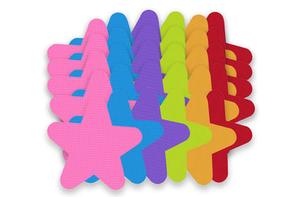 48PCS Star Carpet Spot Markers Classroom Teaching Game Tool