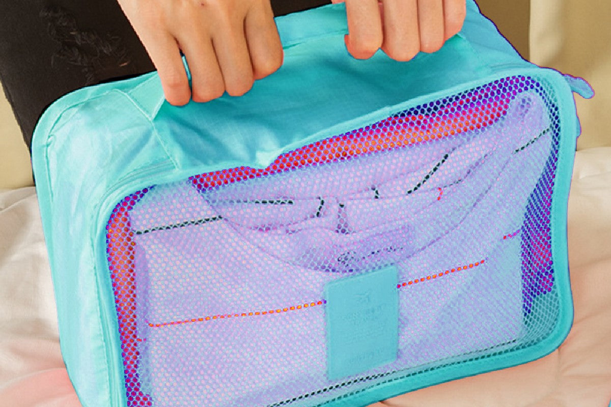Luggage Packing Organizers Packing Cubes Set for Travel-Blue