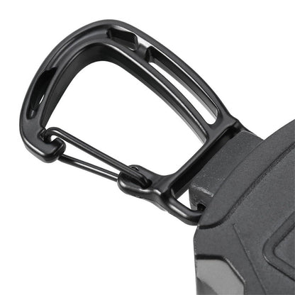 2 Pcs Retractable Keychain Carabiner Badge Key Holder