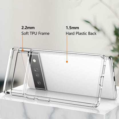 For Google Pixel 8 Pixel 8 Pro Pixel 7 Pixel 7 Pro Shockproof Clear Phone Case