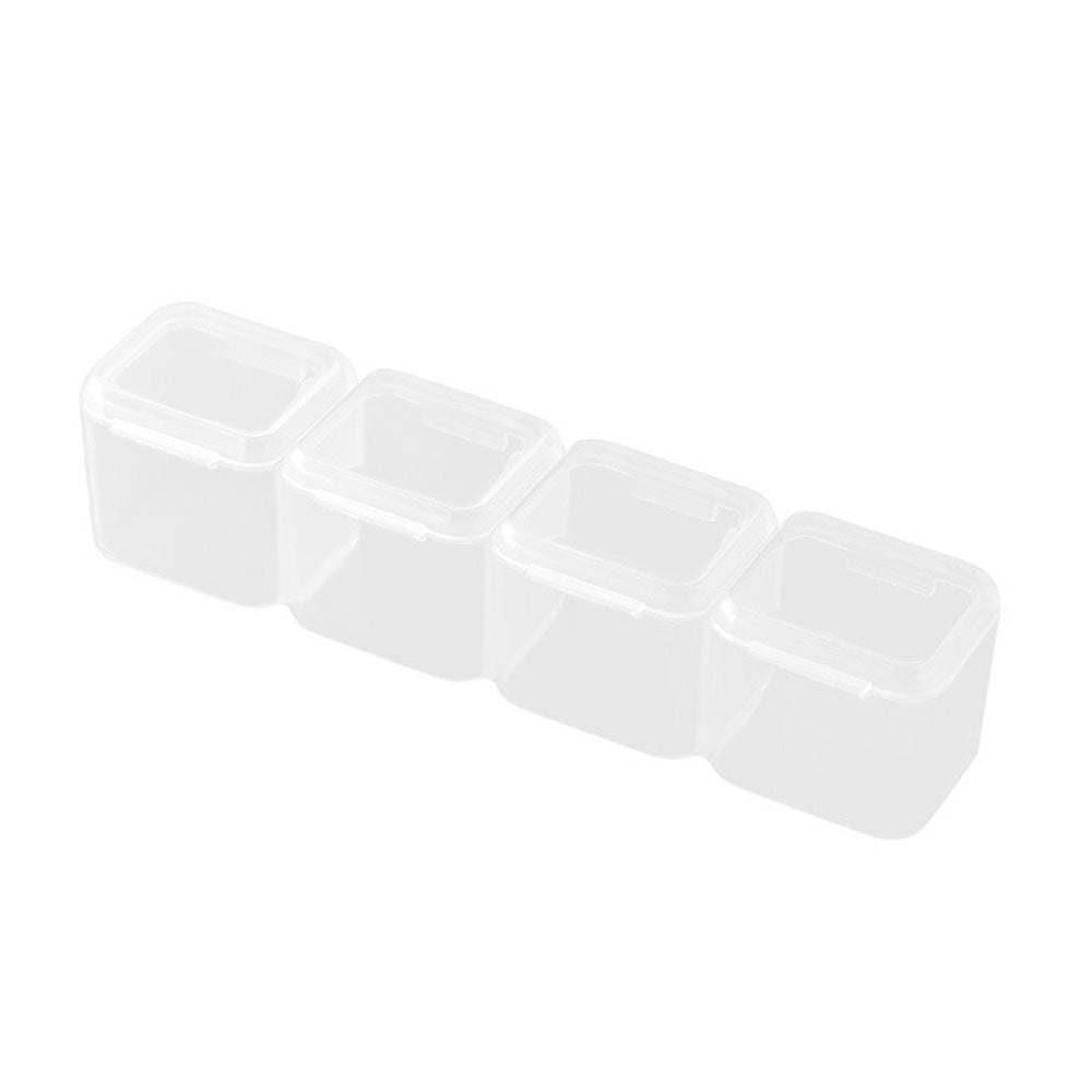 Grid Plastic Jewelry and Bead Storage Organizer Box for Crafts