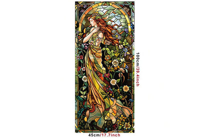 Static Cling Window Privacy Film Frosted Glass Window Sticker Window Covering Film