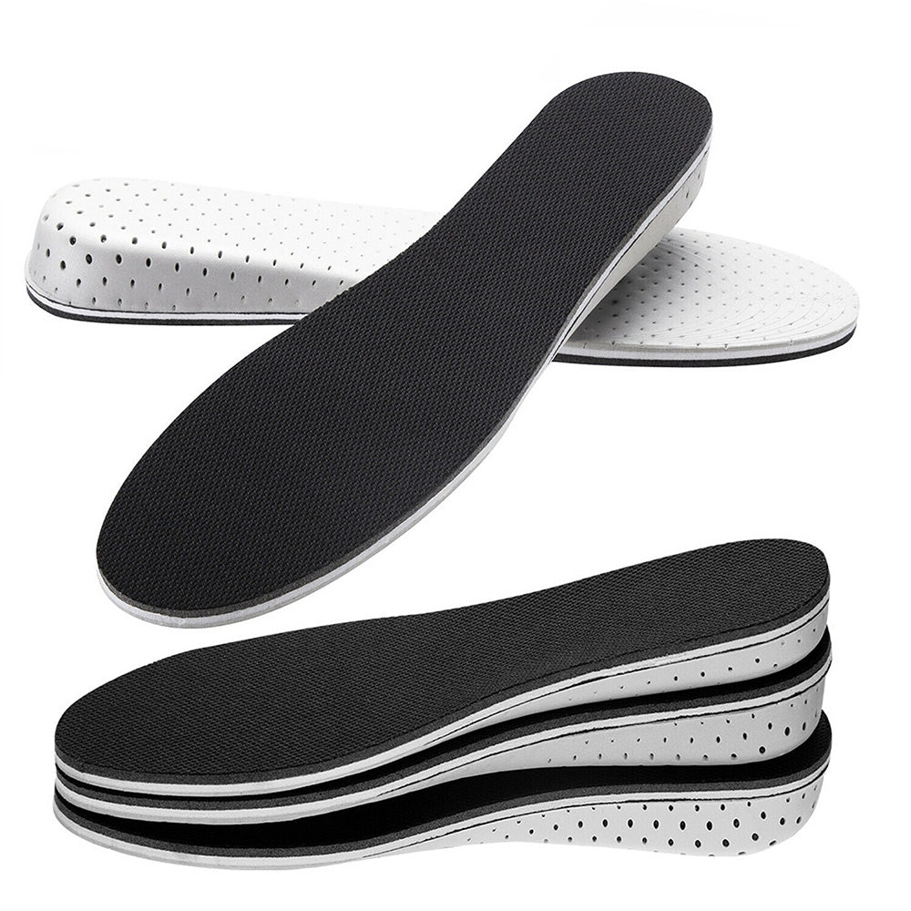 Invisible Height Increase Insoles EVA Breathable Shock Absorbing Shoe Inserts for Men Women