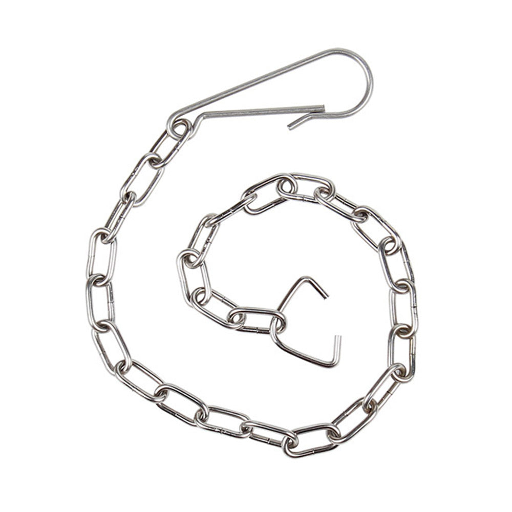 Universal Toilet Flapper Replacement Kit for Toilet Tank Flapper With Stainless Chains and Wrench