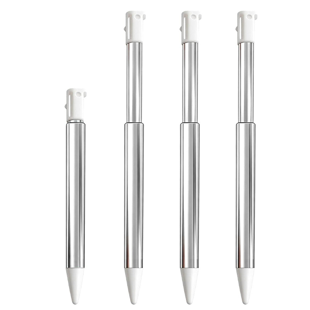 4 Piece Replacement Stylus Pens for Nintendo 3DS- White