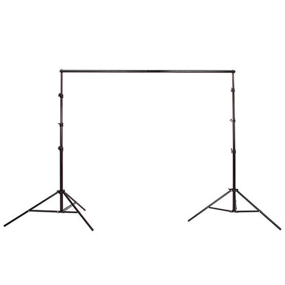 Heavy-Duty Adjustable Backdrop Stand Photo Studio Background Crossbar Kit for Weddings Parties