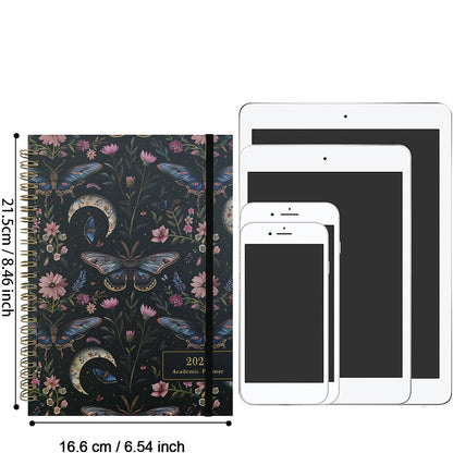 3 Pack 2027 Spiral Planner Monthly Weekly Portable Organizer Notebook