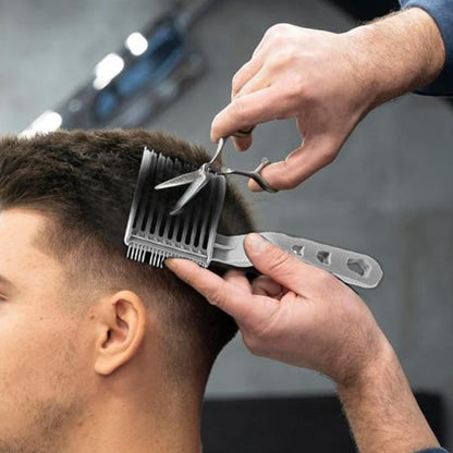 Barber Cutting Comb for Men Haircut Hair Fade Tool Grey