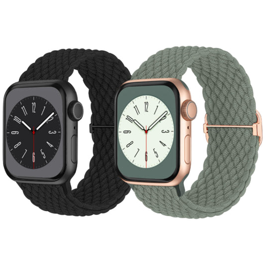Adjustable Braided Loop Nylon Strap Compatible with Apple Watch Style 2