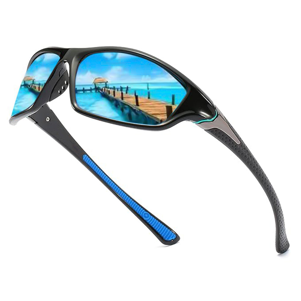 Polarized UV Sunglasses â€?Sports & Fishing Glasses for Travel Outdoors Blue