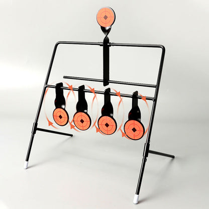 Resetting Shooting Target 360 Degree Spinning Auto Reset Practice Tool for Air Rife