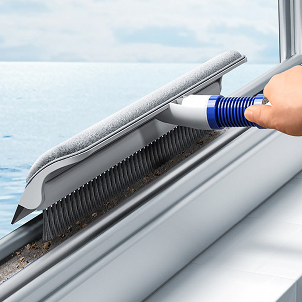 Multi-purpose Window Cleaner Dual-Action Spray Deep Gap Cleaning Tool