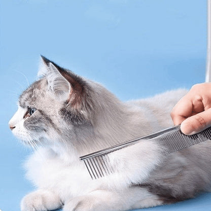 3 Piece Double Sided Stainless Steel Dematting Grooming Comb