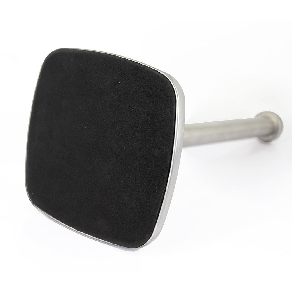Stainless Steel Countertop Paper Towel Holder - Square Base Flat Top