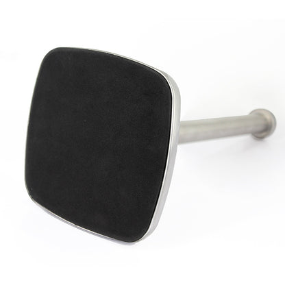 Stainless Steel Countertop Paper Towel Holder - Square Base Flat Top