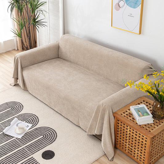 Four Seasons Universal Sofa Blanket Cover -Brown