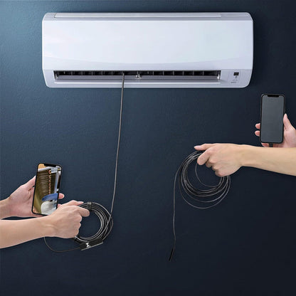 1920P HD Endoscope Camera With Light Borescope Tool and 8 Adjustable LED Lights for Car