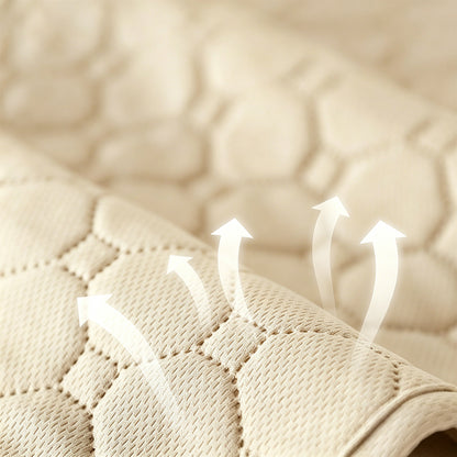 Washable Puppy Pads Waterproof Non Slip Reusable Dog Pee Pads for Floor-Beige