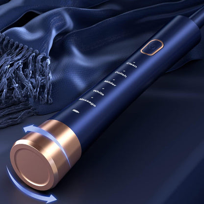 Electric Toothbrush for Adults ¨C Sonic Toothbrush with 6 Brush Heads and Smart Timer Blue