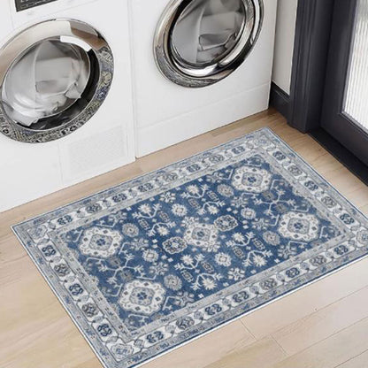 Vintage Boho Floor Mat Washable Non Slip Rugs for Living Room Bedroom Entryways Style 4