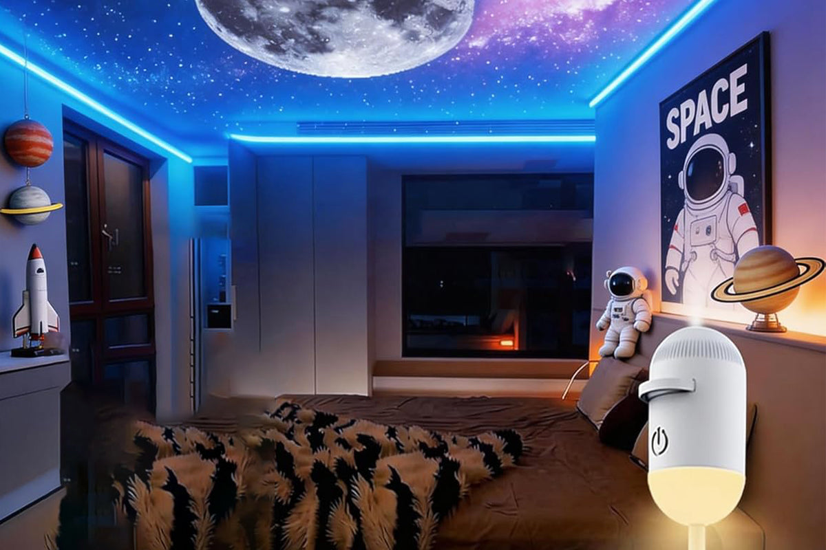 24 Slides Set Galaxy Projector Night Light