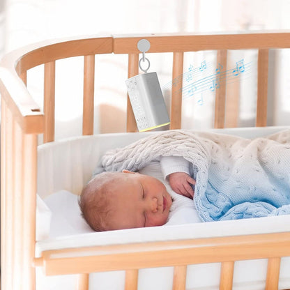 Sound Machine with 35 Soothing Sounds 7 Colors Night Light White Noise Machine with Time Temperature and Humidity Display