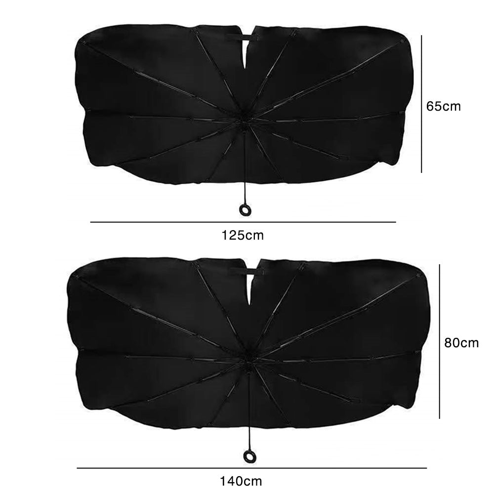 Windshield Sun Shade Umbrella Foldable Car Window Shade Cover for Auto Trucks